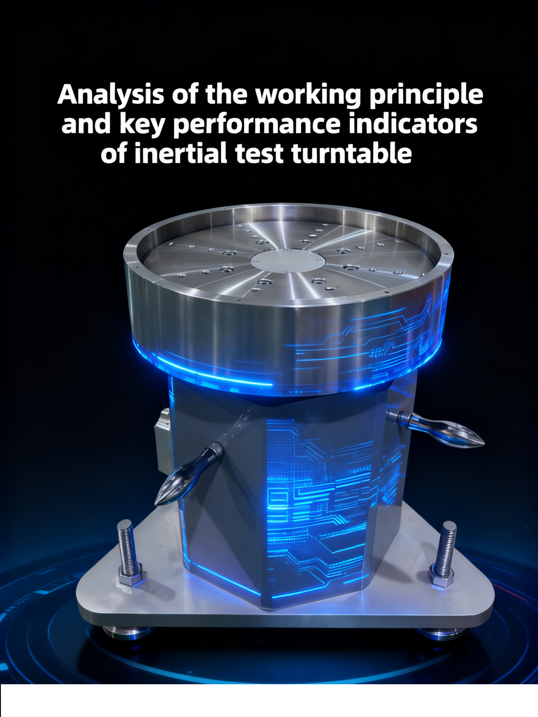 Latest company blogs about Analysis of the working principle and key performance indicators of inertial test turntable