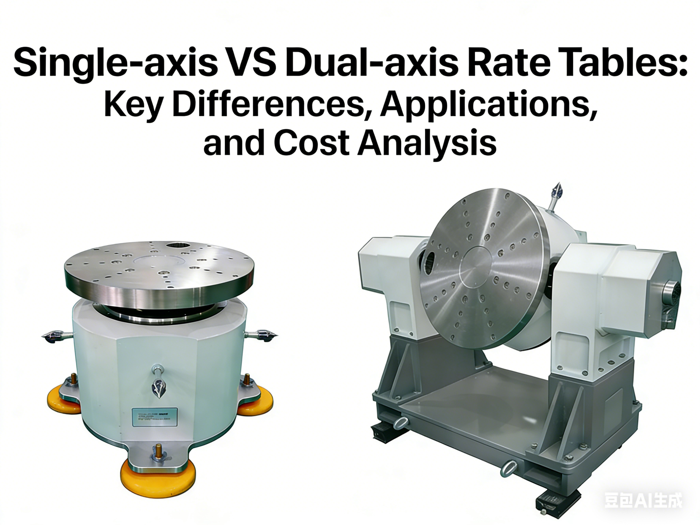 Latest company blogs about Single-axis VS Dual-axis  Inertial Test Rate Tables:  Key Differences, Applications, and Cost Analysis