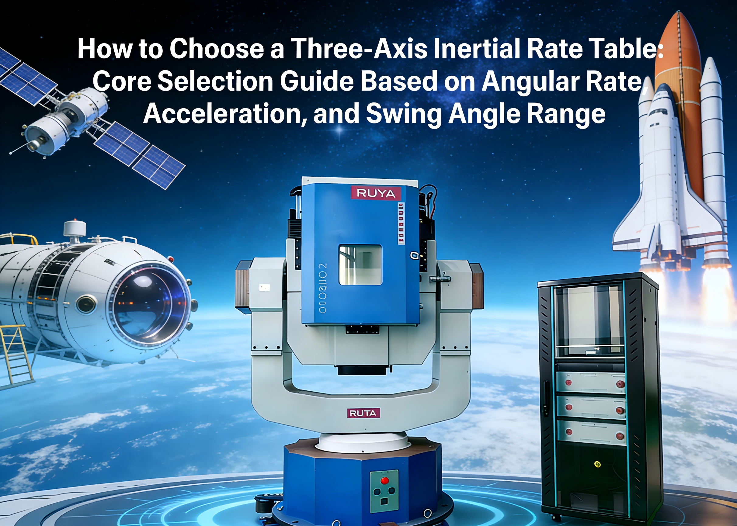 Latest company blogs about How to Choose a 3-Axis Rate Table: Core Selection Guide Based on Angular Rate , Acceleration, and Swing Angle Range