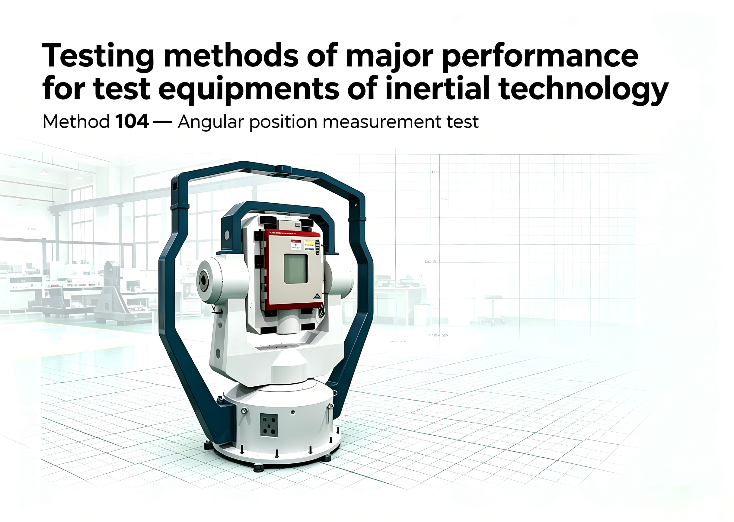 Latest company blogs about Testing methods of major performance for test equipments of inertial technology: Method 104-Angular position test