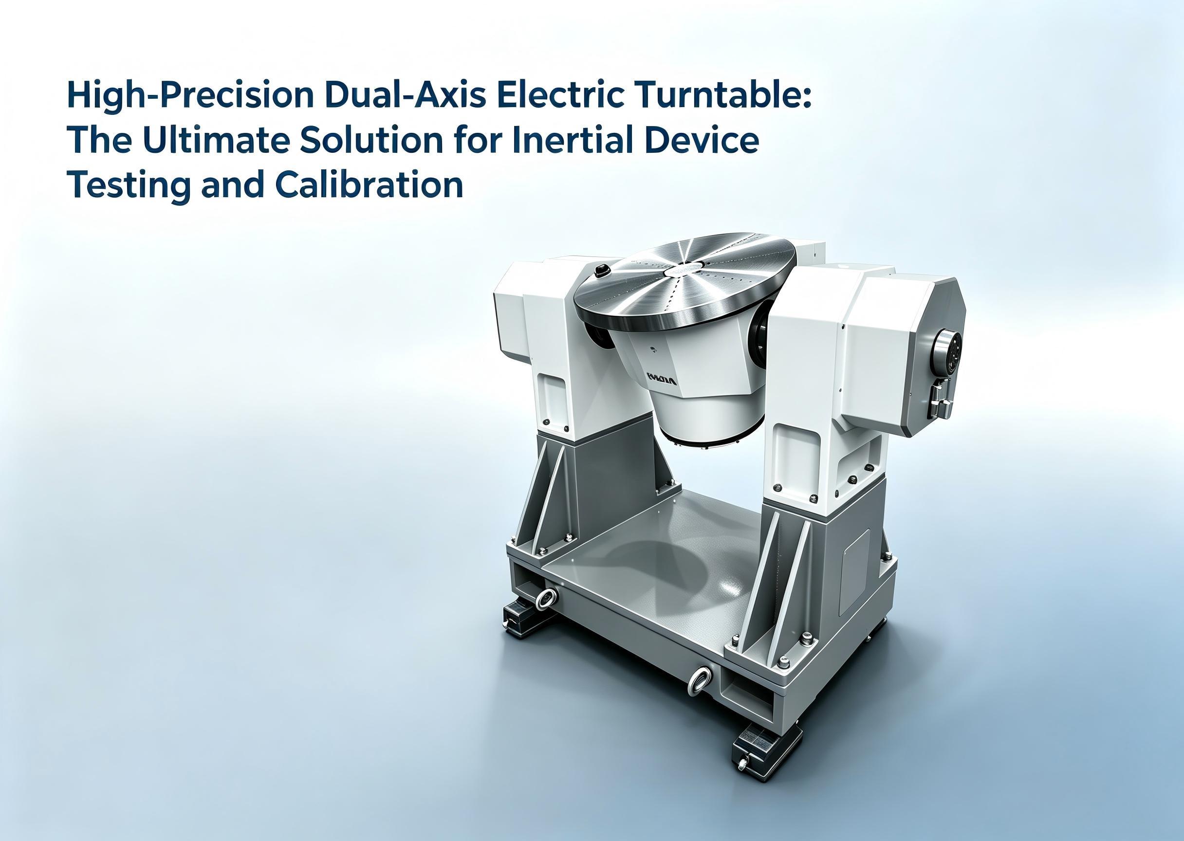 Latest company blogs about High-Precision Dual-Axis Electric Turntable: The Ultimate Solution for Inertial Device Testing and Calibration
